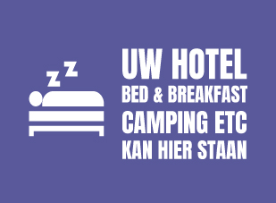 Uw Hotel, Bed & Breakfast, Camping, Etc. Kan Hier Staan